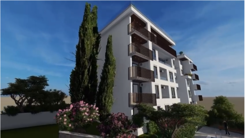 Offer for Sale of Building Land in Bečići with a Project for a 2,250m2 Building