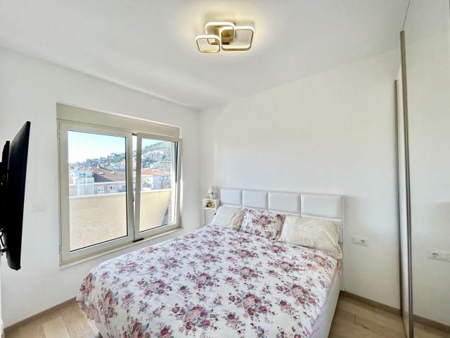 An Exclusive Furnished Two-Bedroom Apartment 71m2 in the Center of Budva