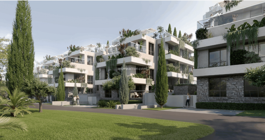 Penthouse with roof terrace 222 m2 in a new complex - Tivat, Marići