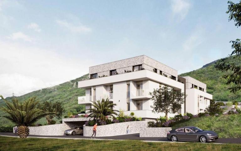 One-bedroom Apartment Under Construction in a Peaceful Location Near Budva