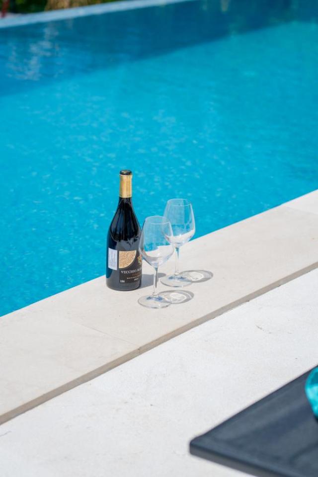 Luxury villa with pool and sea view, Tivat
