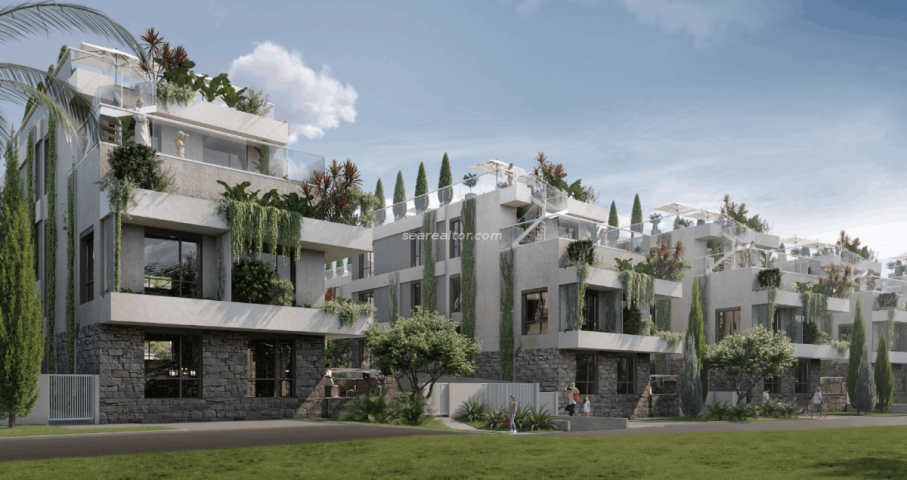 Penthouse with roof terrace 222 m2 in a new complex - Tivat, Marići