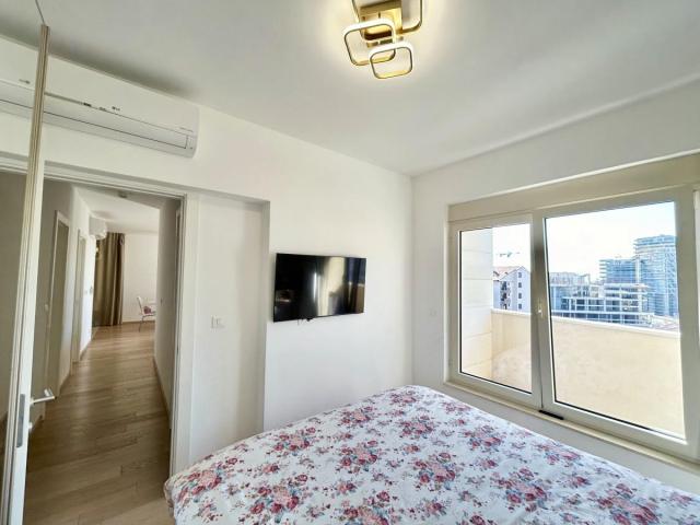 An Exclusive Furnished Two-Bedroom Apartment 71m2 in the Center of Budva