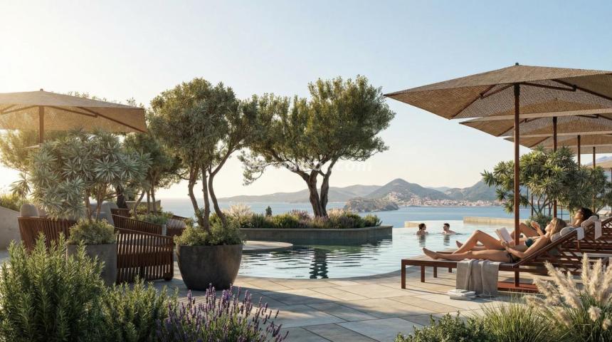 Luxury Two-Bedroom Apartments in Reževići, Budva Riviera