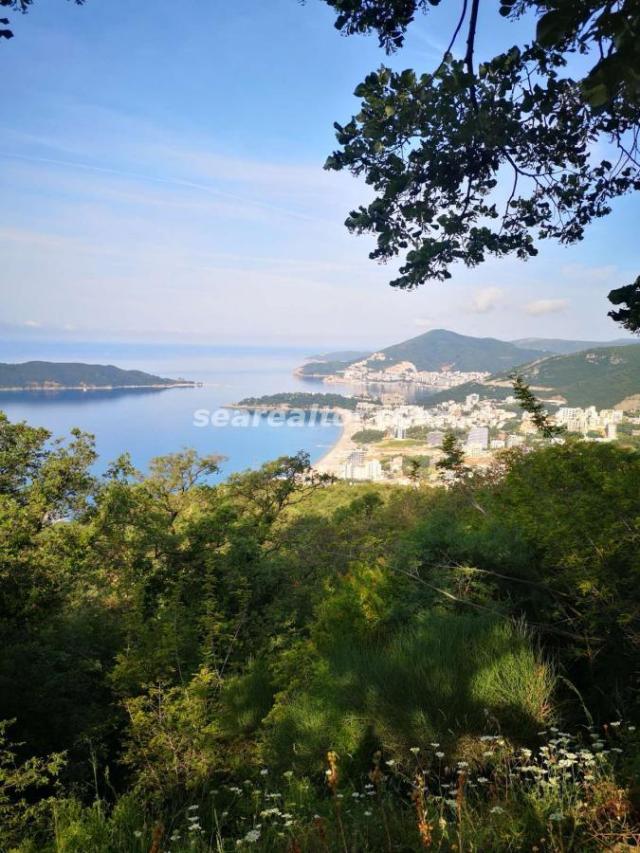 Urbanized Land in Budva, Plot Area 3,900 m2, BRGP 1,400 m2