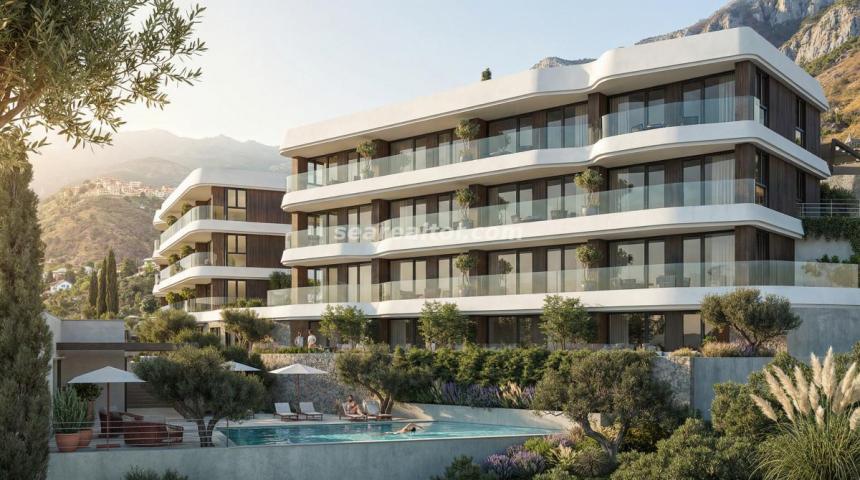 Luxury Two-Bedroom Apartments in Reževići, Budva Riviera