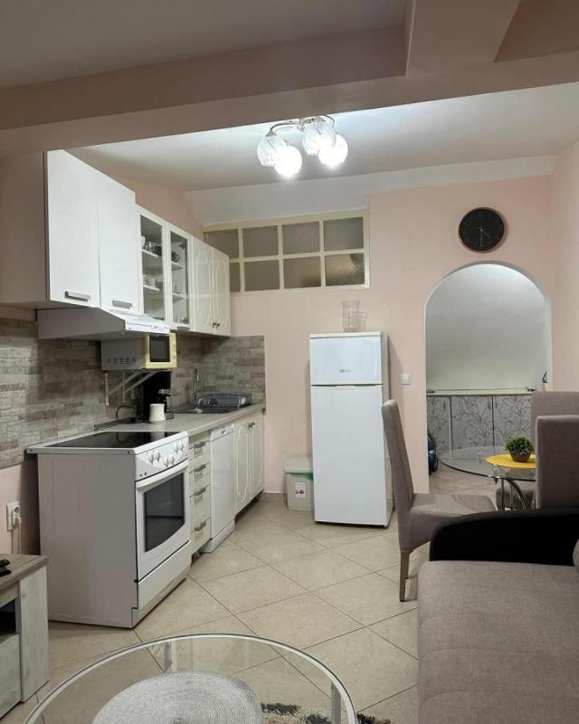 One-Bedroom Apartment for Rent, 45 m2, Tivat Center, Sea View, Private Parking