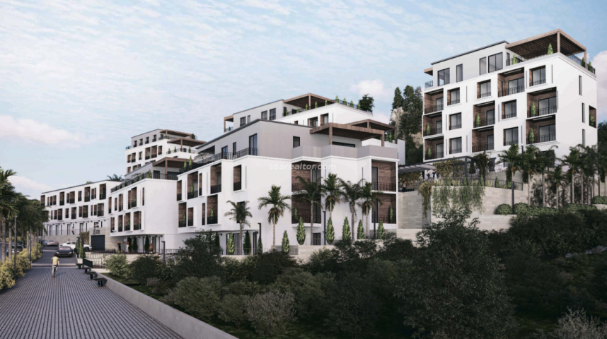 One bedroom apartment in a new complex - Tivat