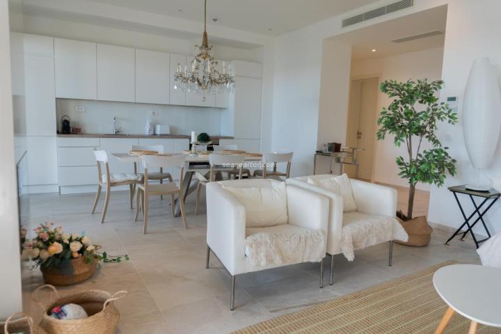 Luxurious apartment in Luštica Bay with pool and sea view