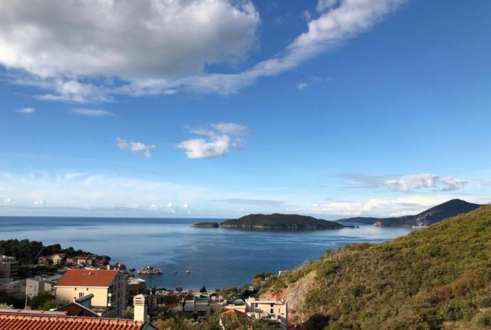 Luxury 2-bedroom apartment with a sea view in Budva for sale