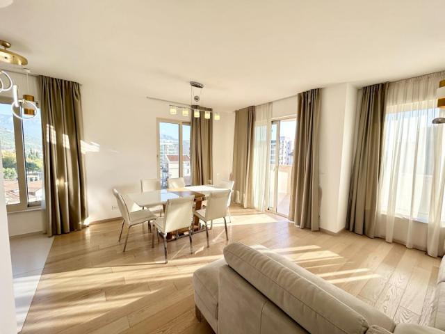 An Exclusive Furnished Two-Bedroom Apartment 71m2 in the Center of Budva