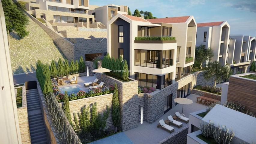 Premium Two-Bedroom Penthouse 164 m² with Private Pool in Donja Lastva (G-S3)