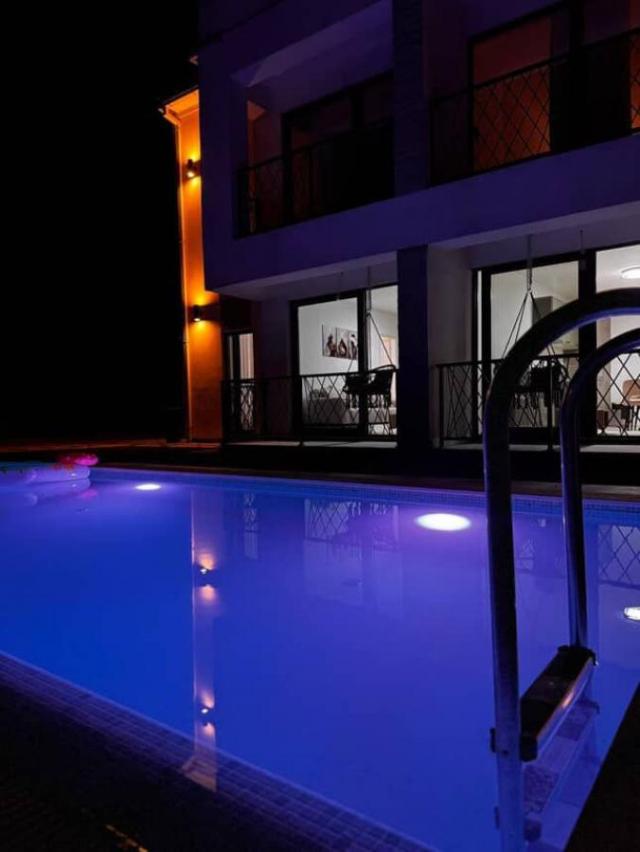 Modern House with Pool and Nature View
