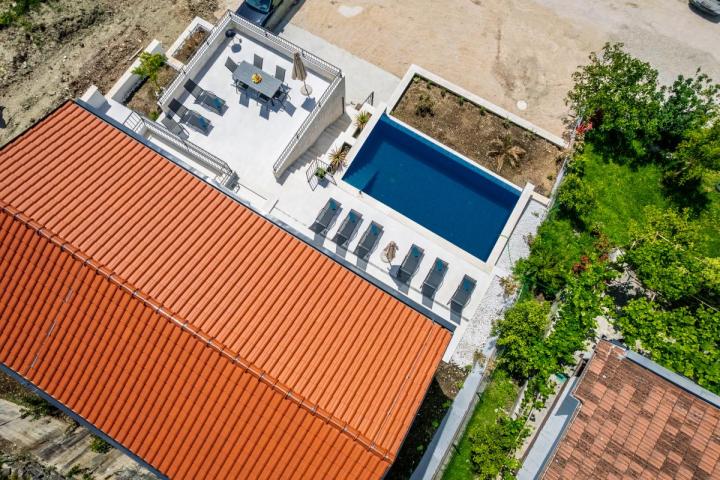 Luxury villa with pool and sea view, Tivat