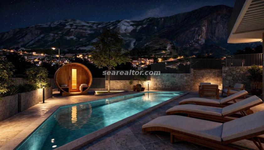 One-bedroom apartment for sale in Risan in a new complex near the sea