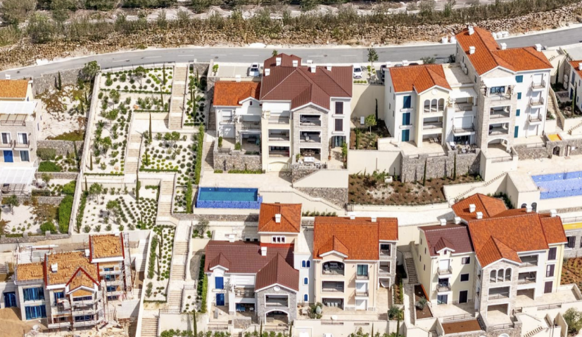 Luxurious two-bedroom apartment 105m2 with sea view - Luštica Bay