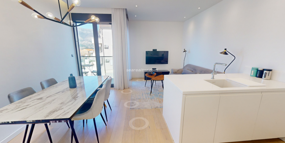 Zwei-Zimmer-Wohnung, 55 m², Donja Lastva, Tivat