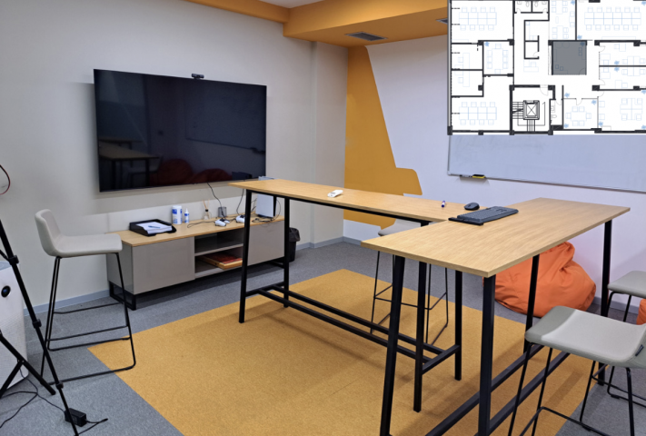 Office Space for Rent, 391 m2, Podgorica, 3rd Floor, with Garage Spaces