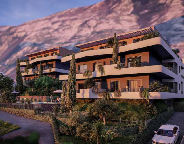 For sale – Two-bedroom apartment under construction in a luxury complex, Kotor