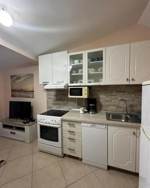 One-Bedroom Apartment for Rent, 45 m2, Tivat Center, Sea View, Private Parking
