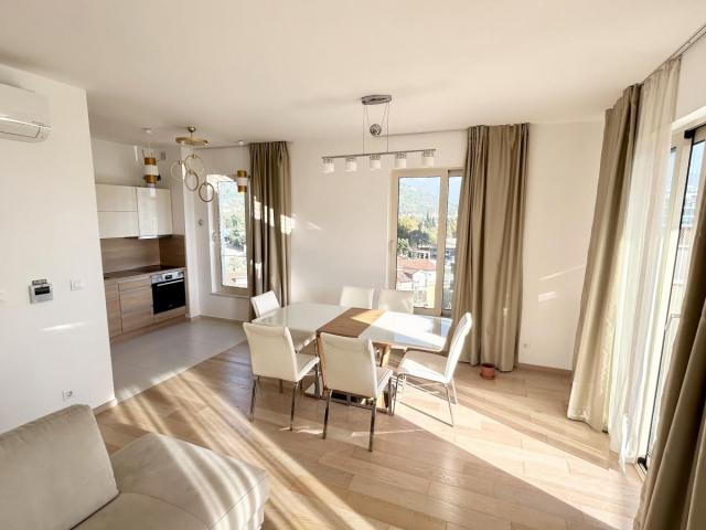 An Exclusive Furnished Two-Bedroom Apartment 71m2 in the Center of Budva