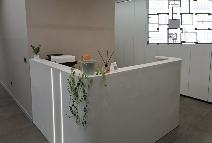 Office Space for Rent, 391 m2, Podgorica, 3rd Floor, with Garage Spaces