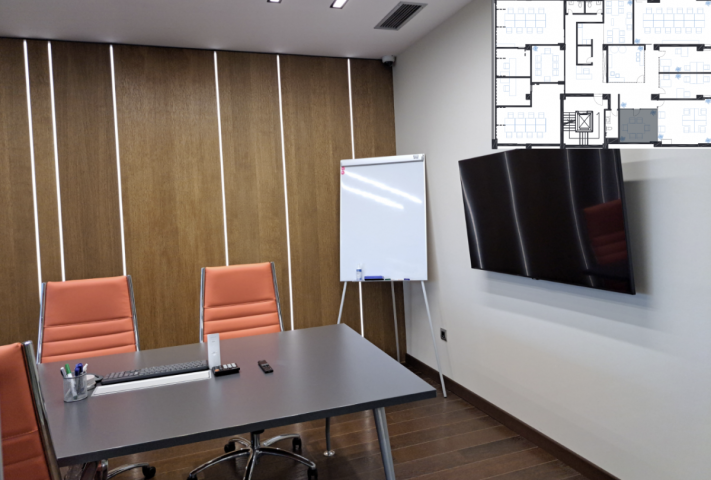 Office Space for Rent, 391 m2, Podgorica, 3rd Floor, with Garage Spaces