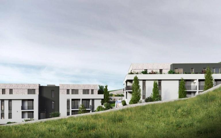 One-bedroom Apartment Under Construction in a Peaceful Location Near Budva