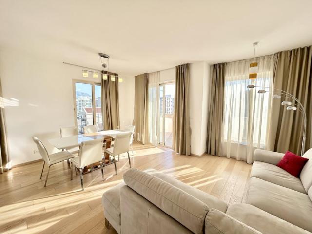 An Exclusive Furnished Two-Bedroom Apartment 71m2 in the Center of Budva