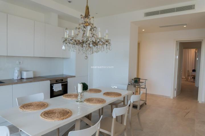 Luxurious apartment in Luštica Bay with pool and sea view