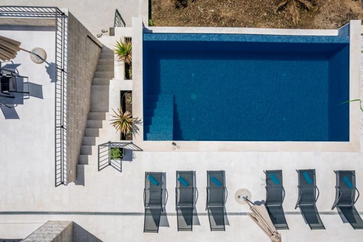 Luxury villa with pool and sea view, Tivat