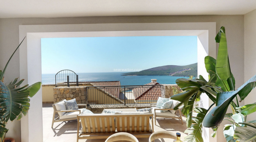 Luxurious two-bedroom apartment 105m2 with sea view - Luštica Bay