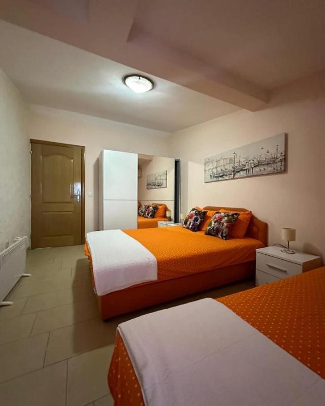 One-Bedroom Apartment for Rent, 45 m2, Tivat Center, Sea View, Private Parking