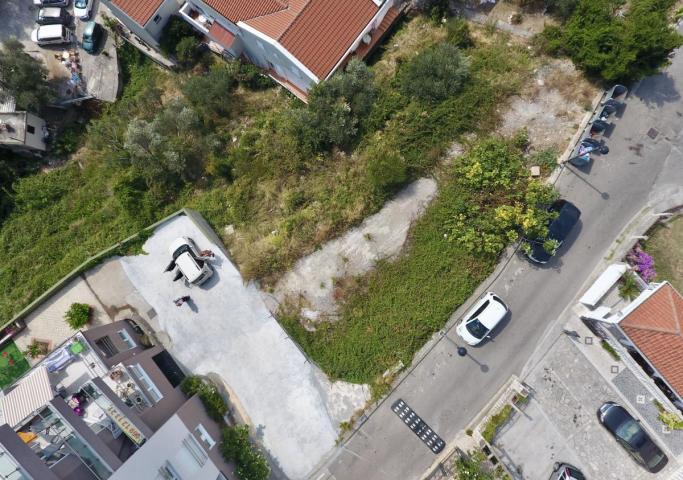 Urbanized Land for Sale, 765 m2, Bečići, Sea View, Residential Building Permit (2,000+ m2)