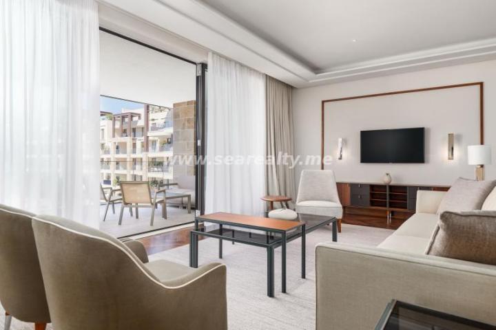 Brand new luxury two bedroom apartment with direct sea view in Porto Montenegro
