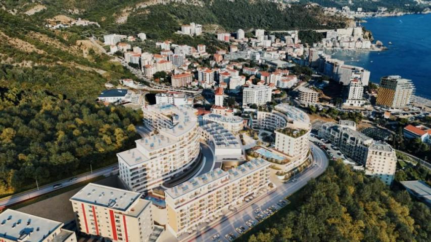 Zweizimmerwohnung, 83 m², in einem neuen Komplex - Bečići