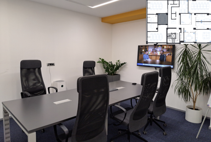 Office Space for Rent, 391 m2, Podgorica, 3rd Floor, with Garage Spaces