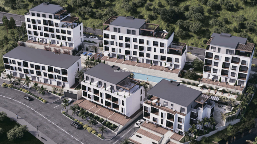 One bedroom apartment in a new complex - Tivat