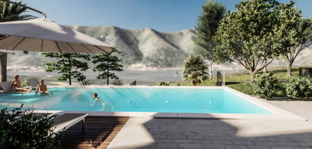 For sale – Two-bedroom apartment under construction in a luxury complex, Kotor