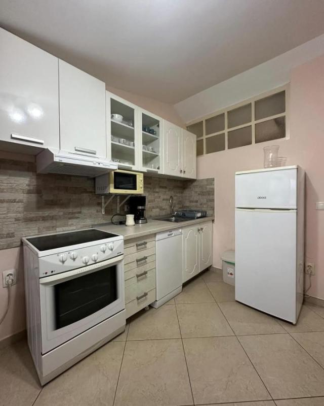 One-Bedroom Apartment for Rent, 45 m2, Tivat Center, Sea View, Private Parking
