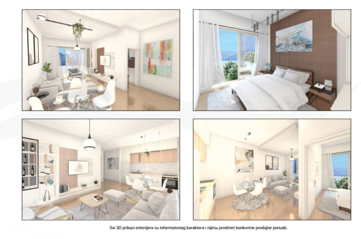 For sale – Two-bedroom apartment under construction in a luxury complex, Kotor