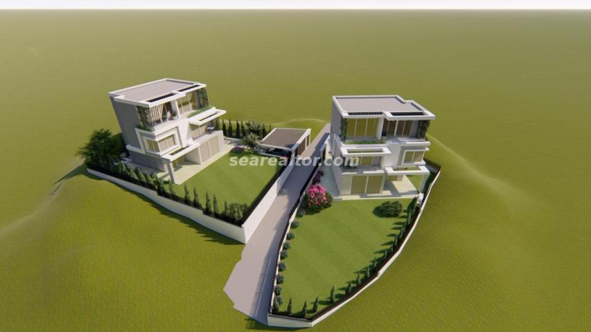 Modern three-storey villa witha Sea View in Kalimanj, Tivat