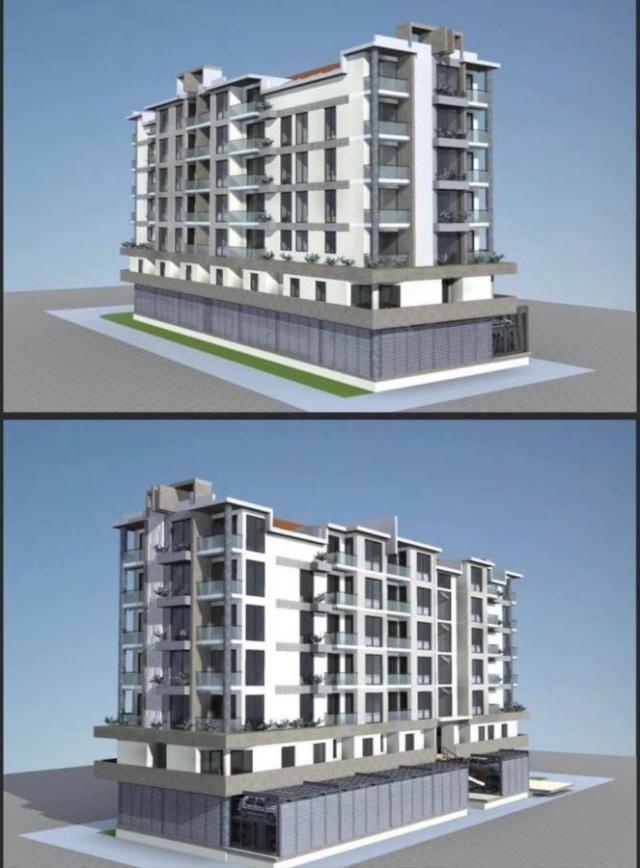 Urbanized plot 1380 m2, GBA 2770 m2, Budva
