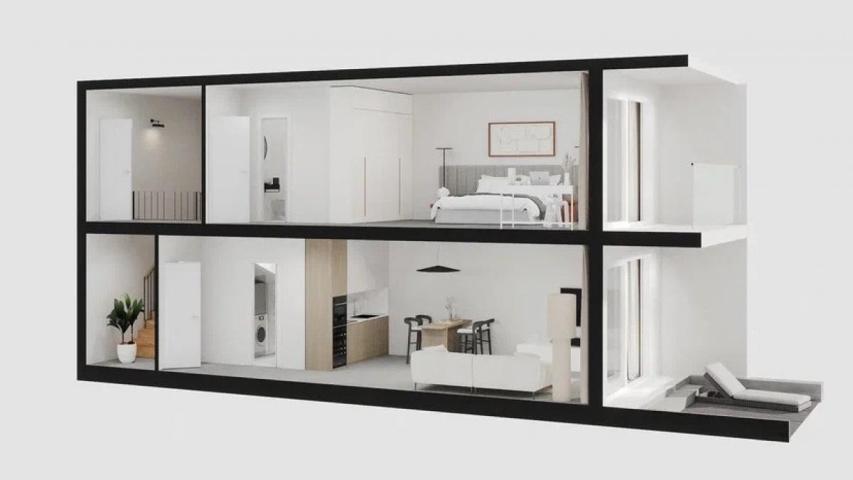 Gradska kuća u novom luksuznom stambenom kompleksu uz more u Tivtu