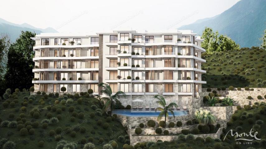 Elegantni apartman sa jednom spavaćom sobom u modernom kompleksu pored mora, Bečići