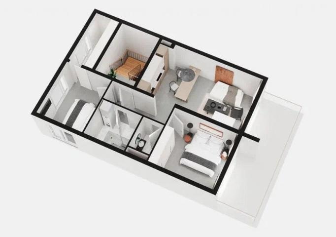 Dvosoban stan u novom luksuznom stambenom kompleksu pored mora u Tivtu