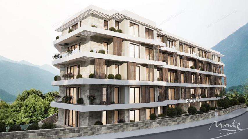 Elegantni apartman sa jednom spavaćom sobom u modernom kompleksu pored mora, Bečići