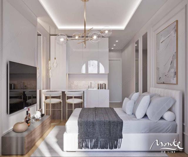 PREDIVAN STUDIO U NOVOM KOMPLEKSU 90 METARA OD MORA U PRČNJU