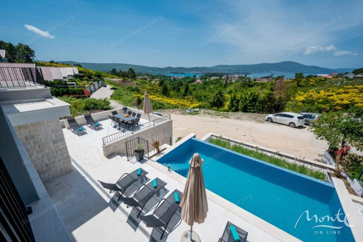 Potpuno nova vila sa bazenom u predgrađu Tivta