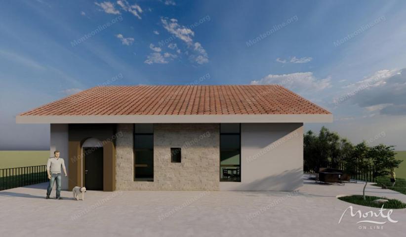 Vila za 2 stana sa garažom, Luštica